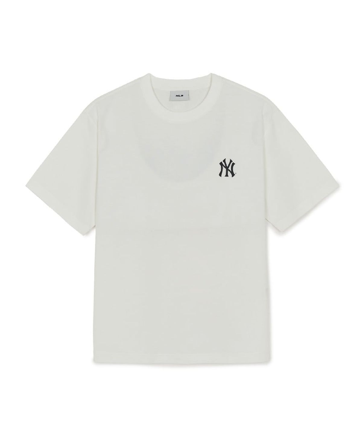 엠엘비(MLB) 스포티브 컬시브 등판 레터 반팔 티셔츠 NY (Ivory)