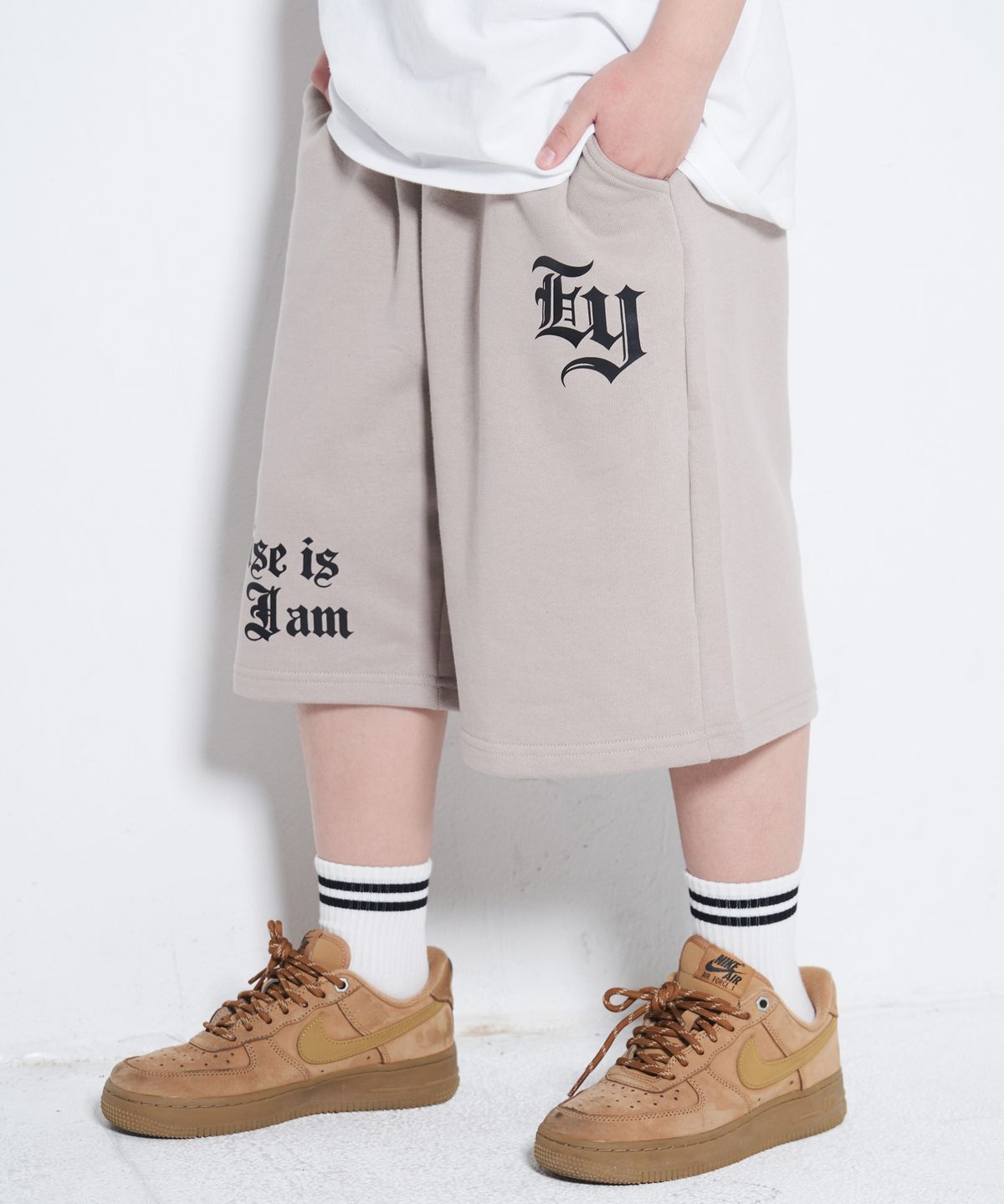 엘리메노영스터(ELIMENOYOUNGSTER) EY 파라 투턱 키즈 버뮤다 팬츠 4Color