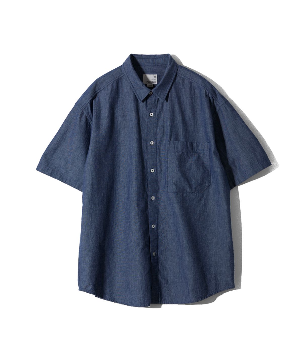 홀리선(HORLISUN) Poole Denim Shirt Light Blue