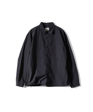 Ripple Typewriter Shirt Jacket Charcoal