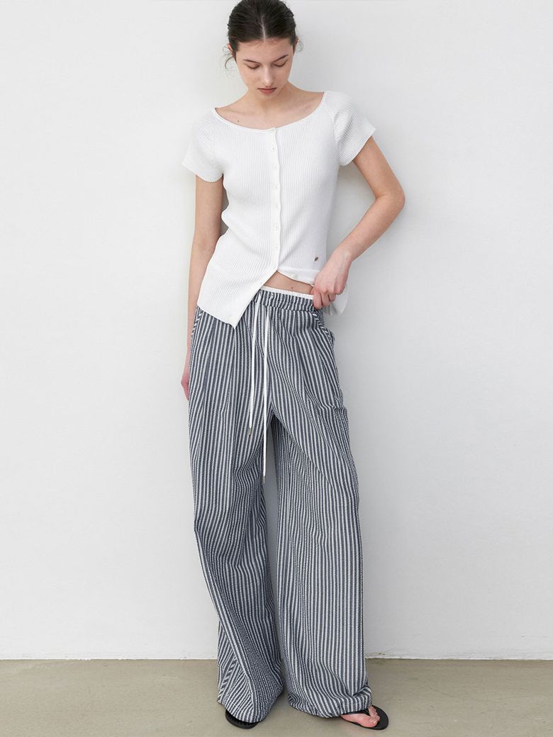 CAP SLEEVE BOATNECK KNIT CARDIGAN (CD-2264)