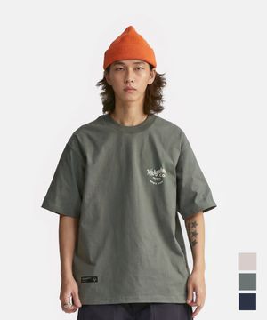 Mud simple logo T shirts Olive green