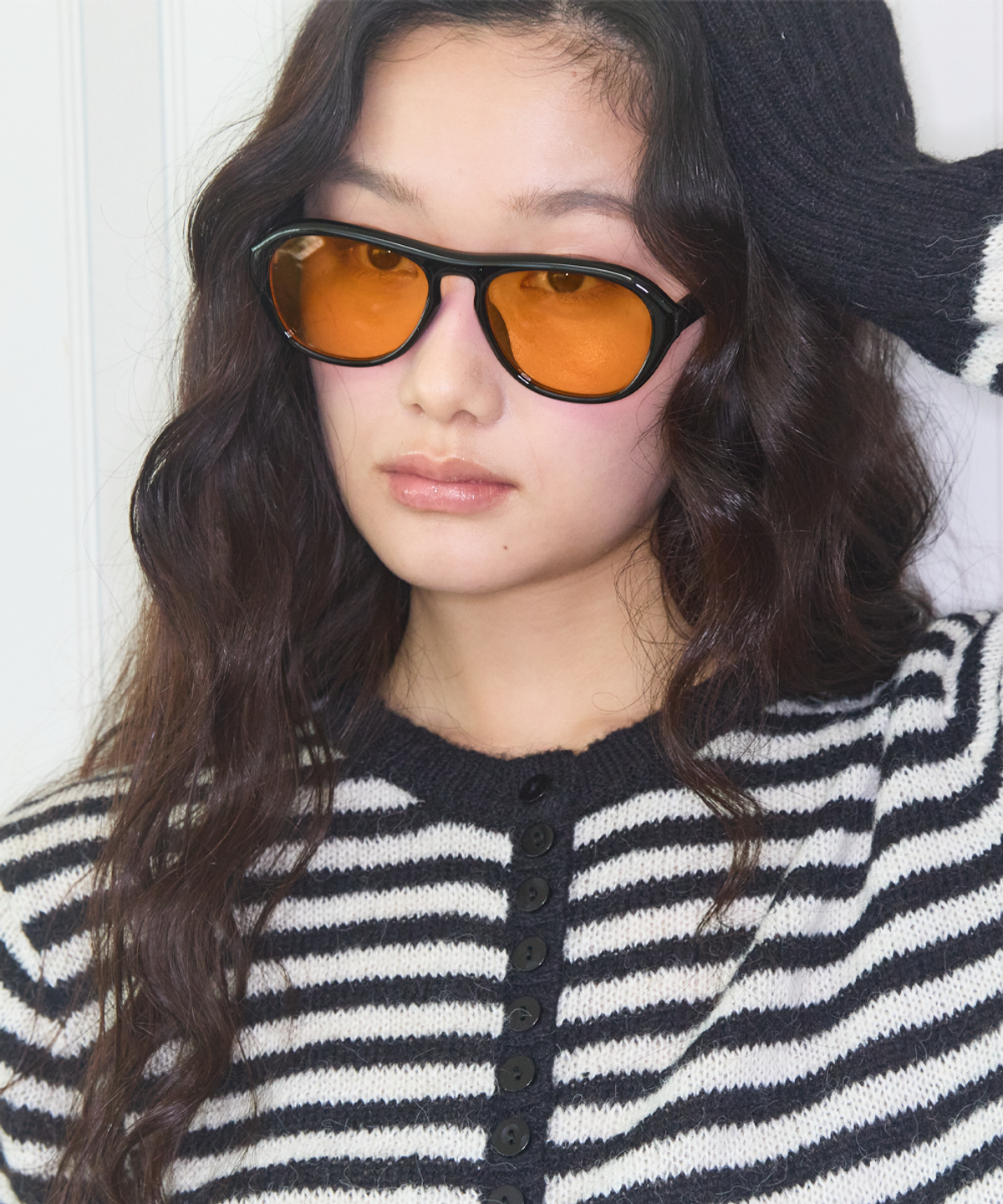 원브릴리언트(ONE BRILLIANT) Ember-OB616-Black Orange Tint