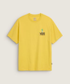 둘리 코리아 크루 반소매 티셔츠 - 스페이스 엘로우 / VN0012PUFSH1