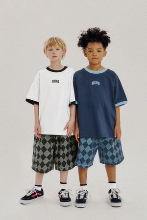 블랭크 링거 티셔츠