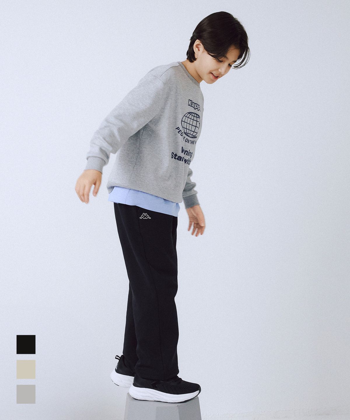 카파키즈(KAPPA KIDS) 와이드팬츠 키즈 3color