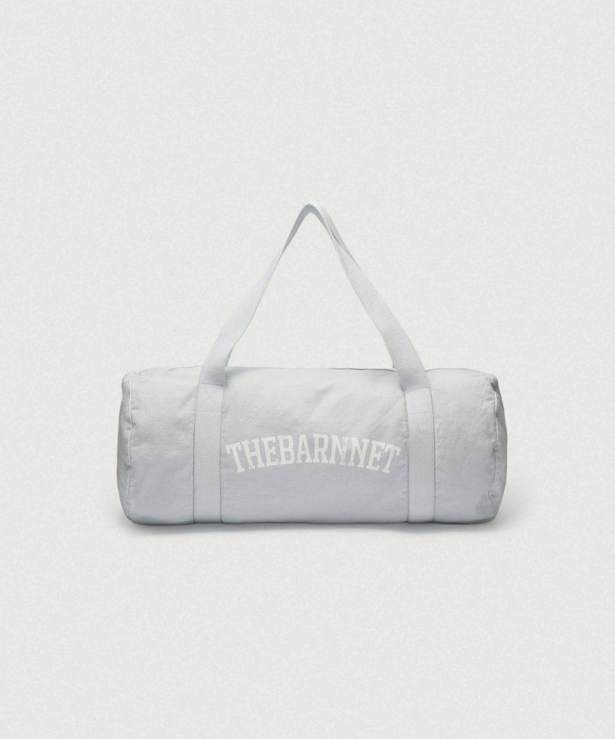더바넷(THEBARNNET) Pale Logo Duffle Bag Large_Light Blue