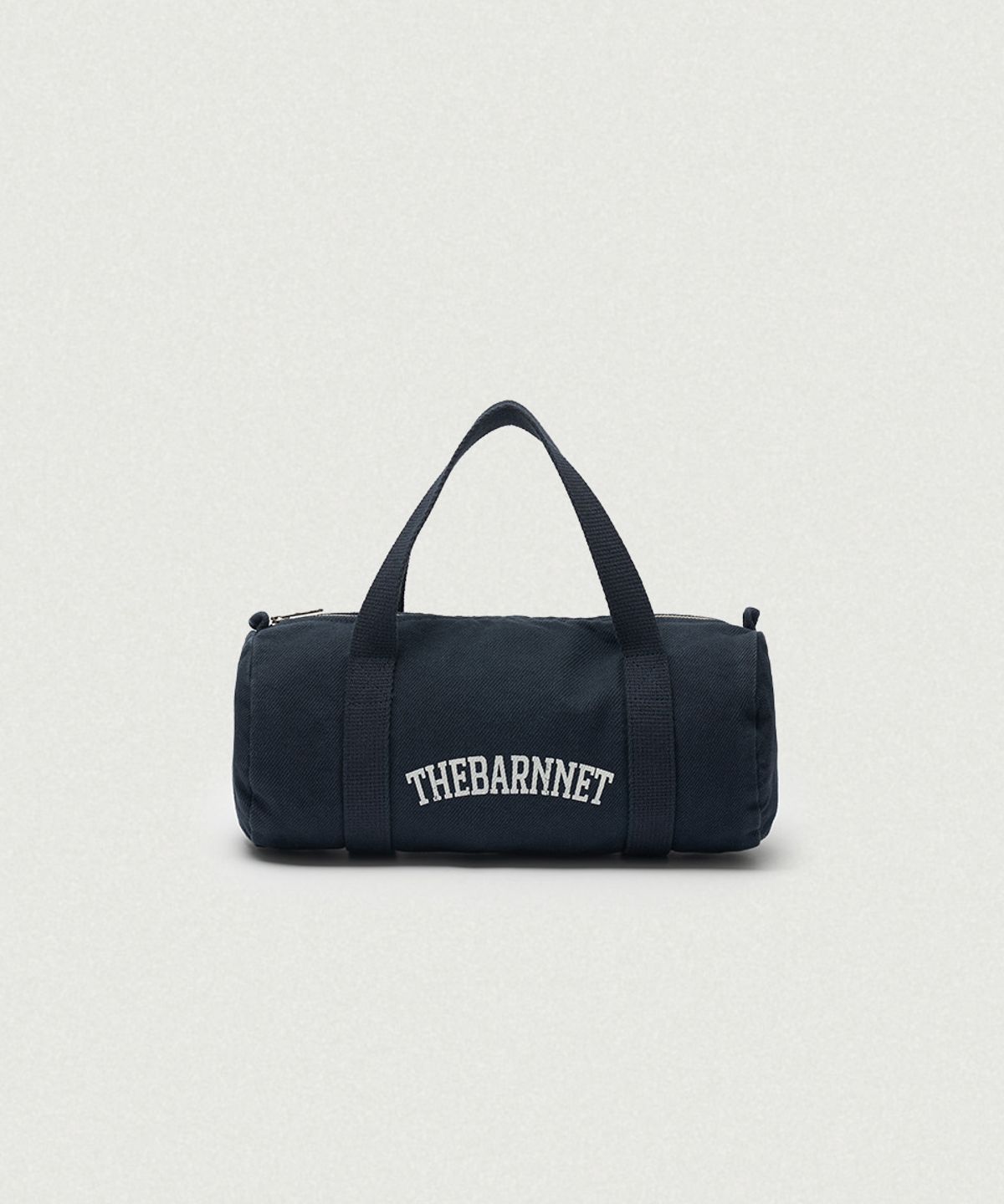 더바넷(THEBARNNET) Pale Logo Duffle Bag Small_Navy