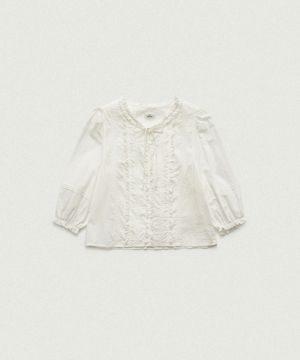 Pevia Frill Pintuck Blouse
