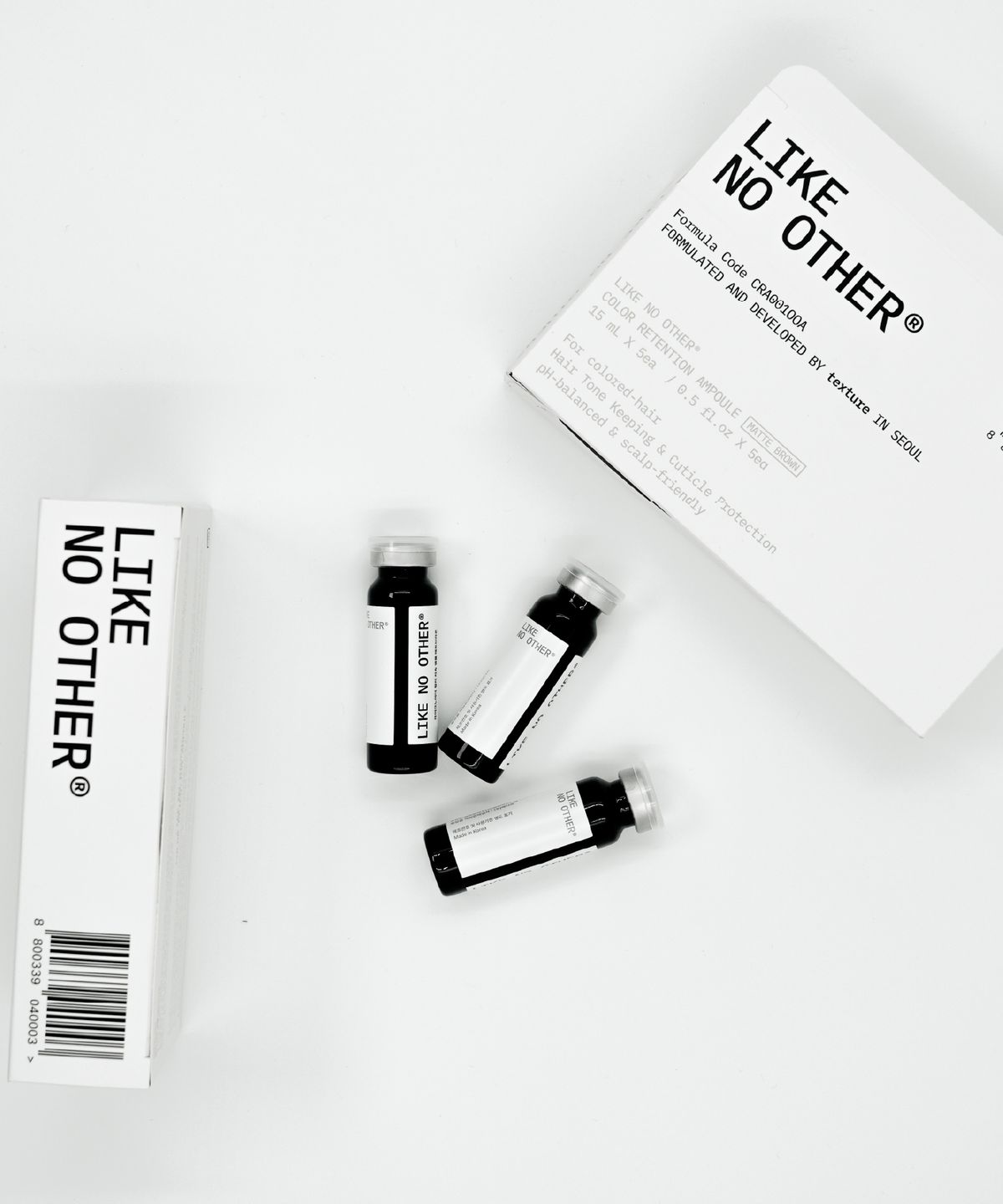 라이크노아더(LIKENOOTHER) [염색 모발용] 염색 컬러 지속 앰플 (15ml 5개입)