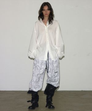 FOLDED SLIT SHIRT IVORY