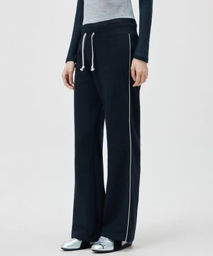 배색 부츠컷 스웻팬츠_MIWTMG426C