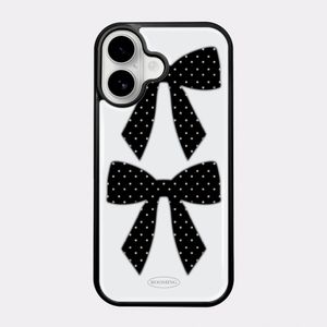 (+맥세이프) 슈가리본 에폭시범퍼 케이스 (3colors) - 아이폰/갤럭시