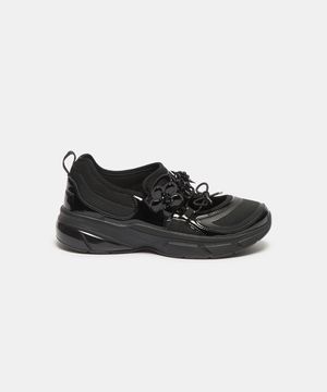 Flower mesh sneakers(black)_DG4DS26015BLK