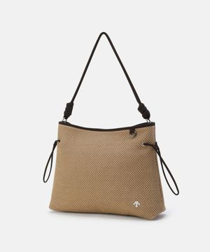 우먼스 미디움 숄더백 브라운 SR222UBG44