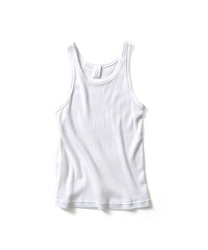 리브 탱크탑 - 화이트