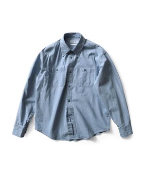 블루솔트 샴브레이 셔츠 - 인디고