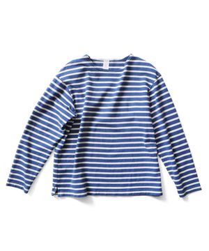 뉴 베네치아 스트라이프 티 - 마린블루