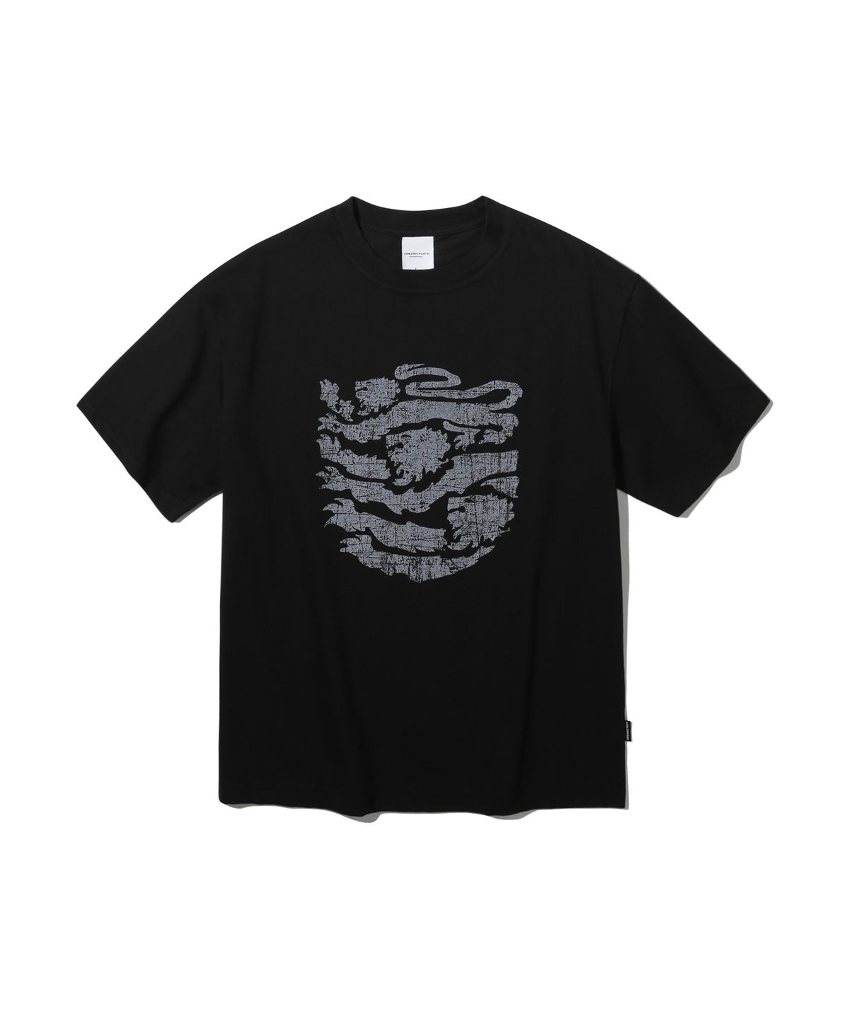 어반스터프(URBANSTOFF) 크랙 아트워크 베이비 티 (블랙)