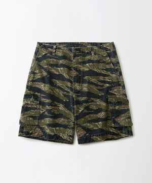 TDS TIGER CAMO MILITARY SHORTS_TIGER CAMO