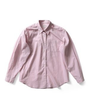 볼다 스트라이프 셔츠 - 핑크