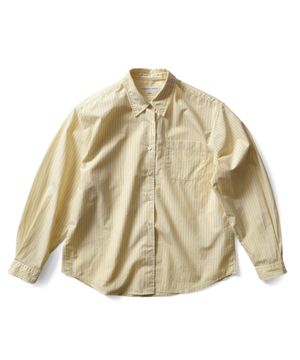 볼다 스트라이프 셔츠 - 옐로우