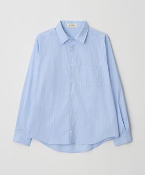 스탠다드 스트라이프 셔츠_블루