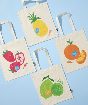 프루트 토트 백 6종 중 택1 - 캔버스백/에코백