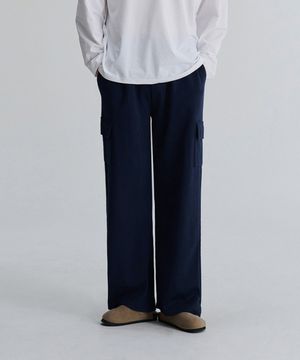 숏/롱 유틸리티 카고 트레이닝 팬츠 (Navy)