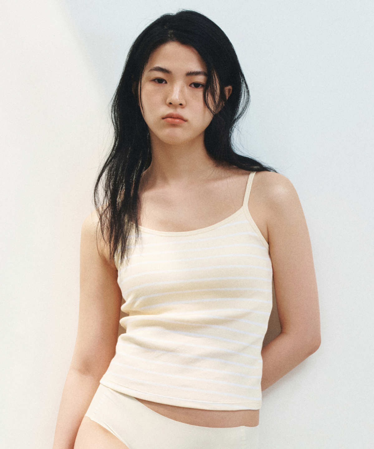 스파오(SPAO) [BRA-IN] 골지 끈 나시_SPRNG37G01