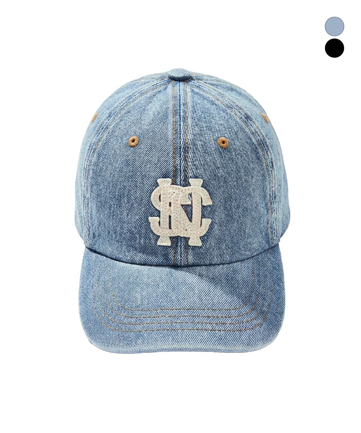 노티카(NAUTICA) 세일링 클럽 페이디드 로고 데님 캡(2colors) JCA1346