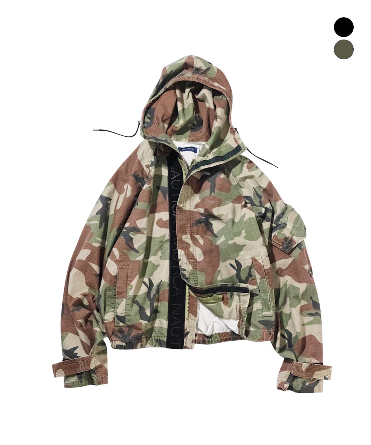 노티카(NAUTICA) 립스탑 카모 스핀들 자켓(2colors) JJK1386