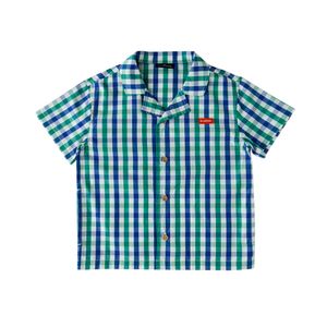 체크패턴오픈카라셔츠 (26315-322-02)