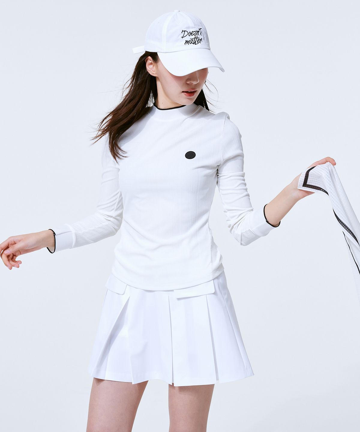 크림골프(KLIMGOLF) 맞턱 플리츠 스커트