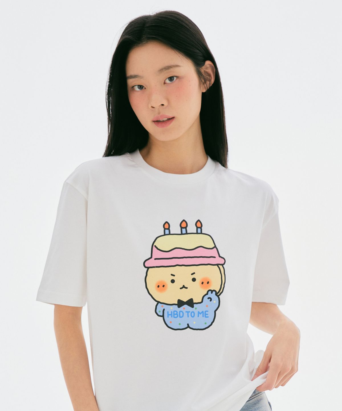 스파오(SPAO) [망그러진곰] 반팔 티셔츠(MIX)_SPRLG25U03