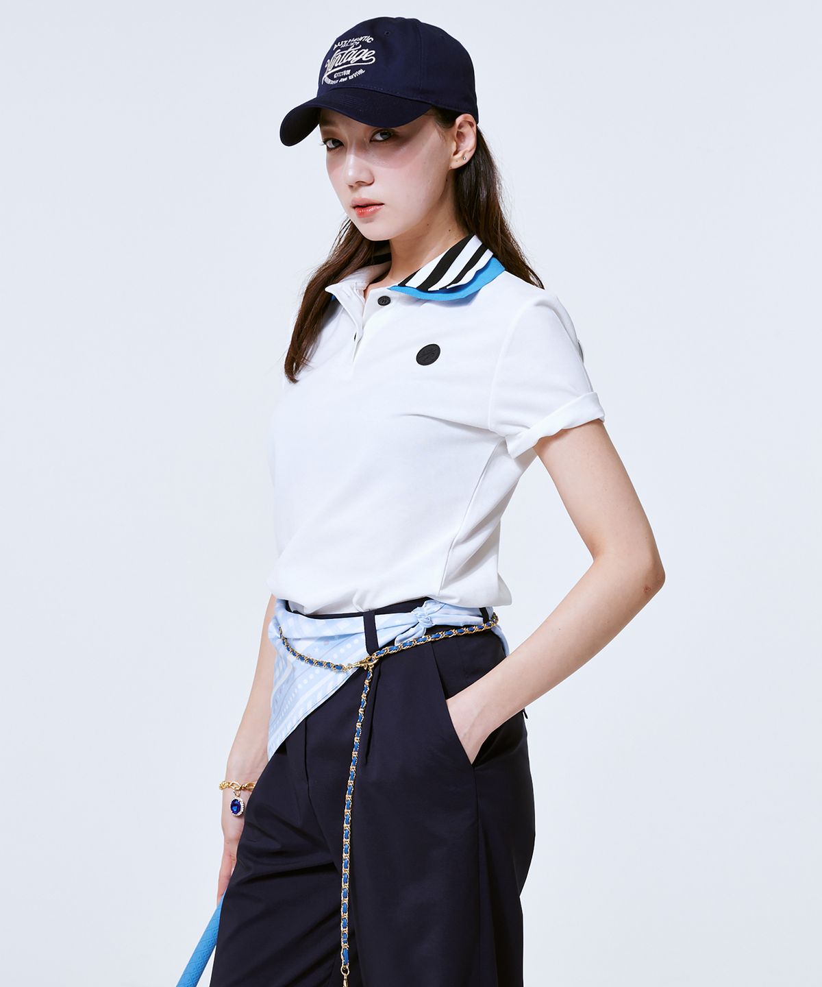 크림골프(KLIMGOLF) 더블 카라 피케티