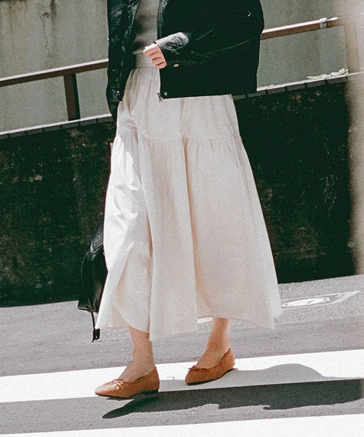 망고매니플리즈(MANGO MANY PLEASE) WREN SHIRRING SKIRT