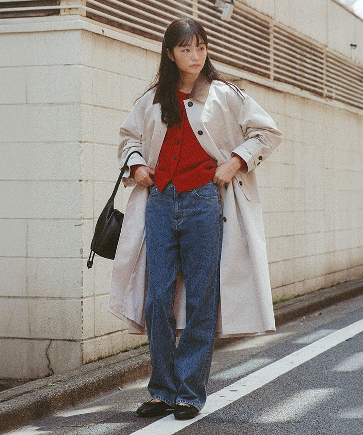 망고매니플리즈(MANGO MANY PLEASE) MONO JEANS_FRENCH BLUE