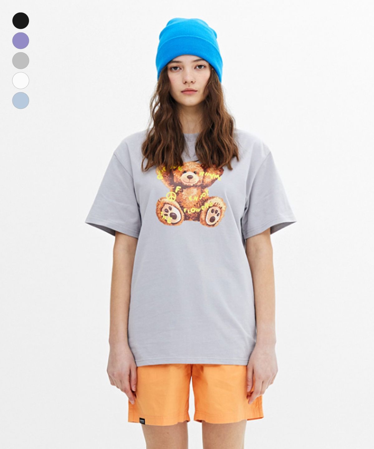그루브라임(GROOVE RHYME) NOMAD BEAR T-SHIRTS (LRPMCTA426M)