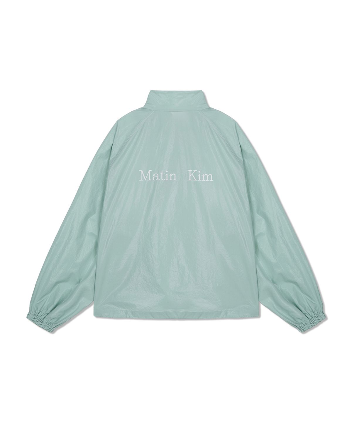 MUSINSA | MATIN KIM MATIN KIM LOGO COATING JUMPER IN MINT
