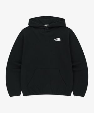 NM5PS01J 화이트라벨 웰트 후디 BLACK