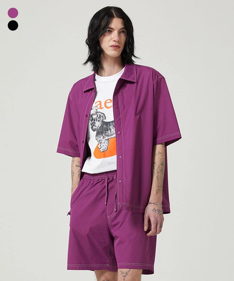 폴리 스티치 포인트 셔켓 (STITCH POINT SUMMER SHIRTS) (LRRMCSA305M)