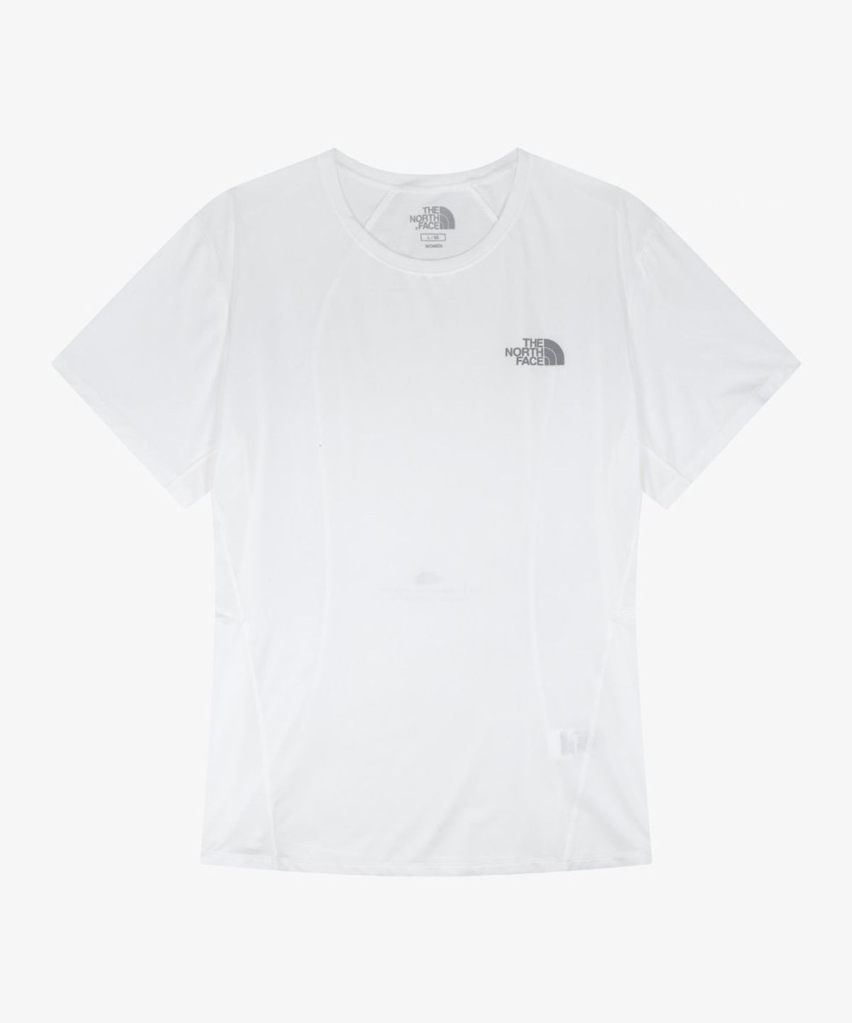 노스페이스(THE NORTH FACE) NT7US33K 여성 벨로 런 반팔 티 WHITE