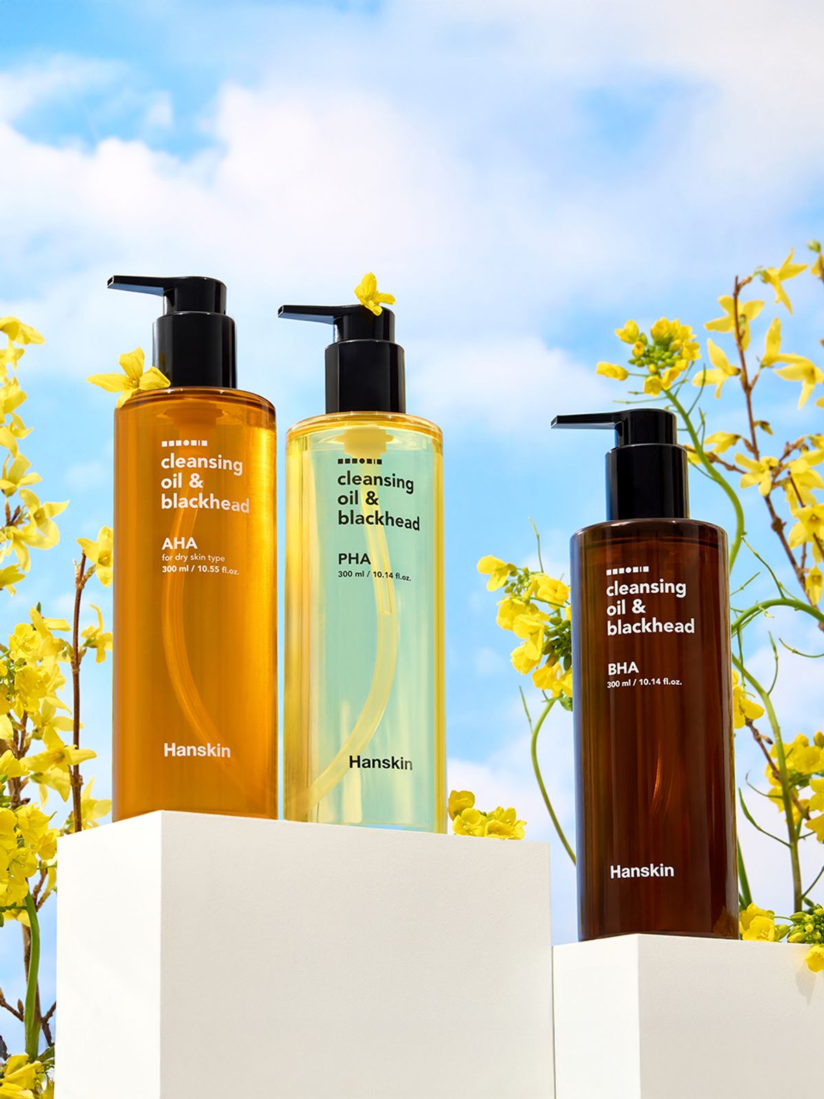 한스킨(HANSKIN) 클렌징오일&블랙헤드300ml(3종 택1)