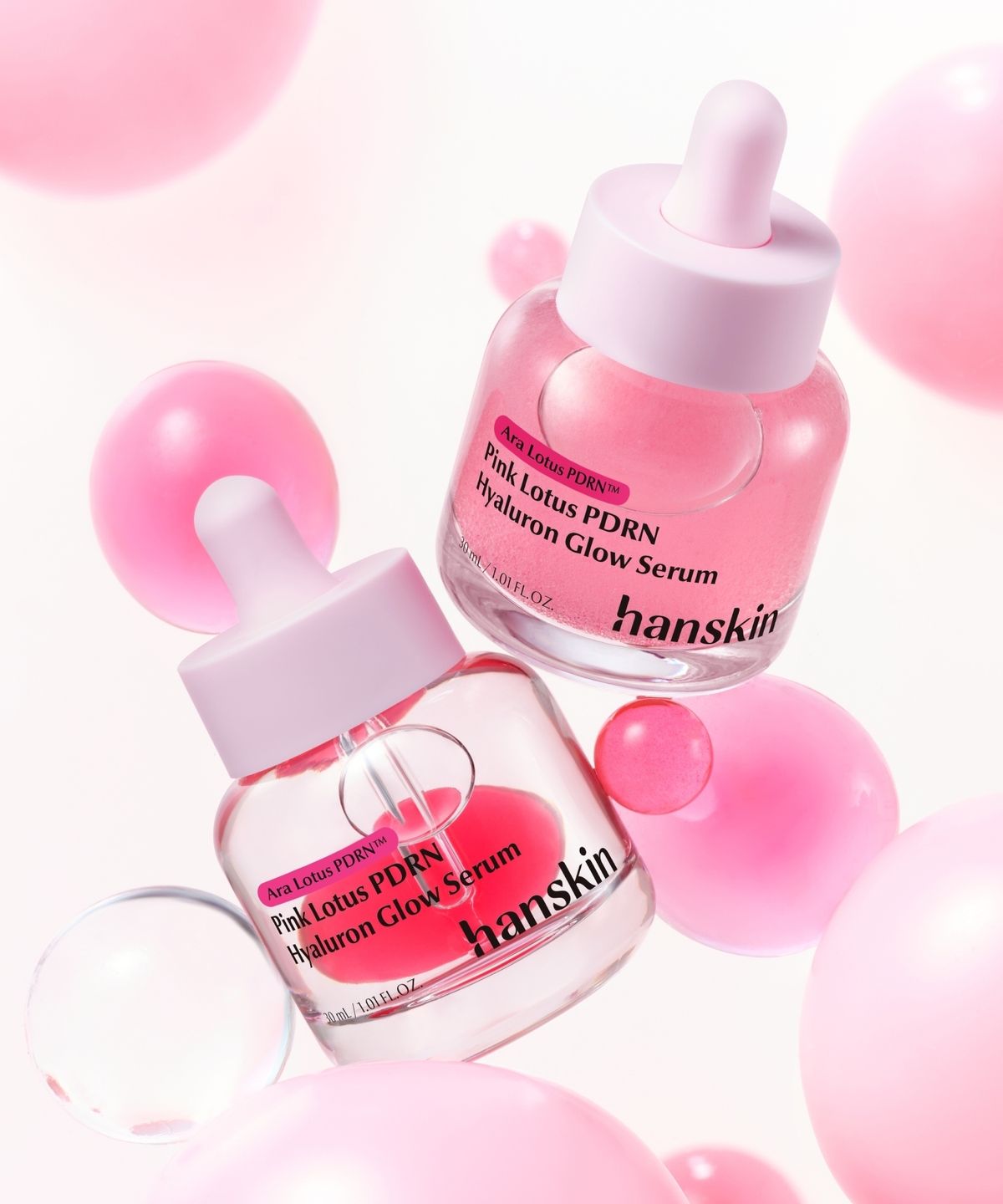 한스킨(HANSKIN) PDRN 핑크볼 광채 세럼 30ml
