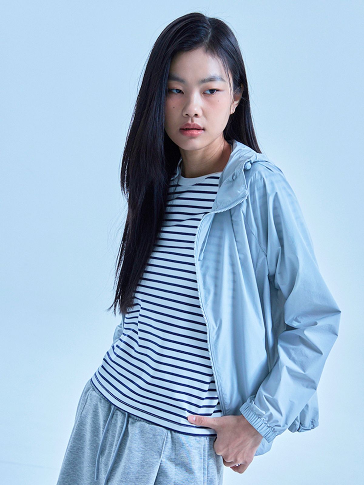 폴햄(POLHAM) 여성 [UV차단] 데일리라이트 후드 바람막이_PHG2JJ2750