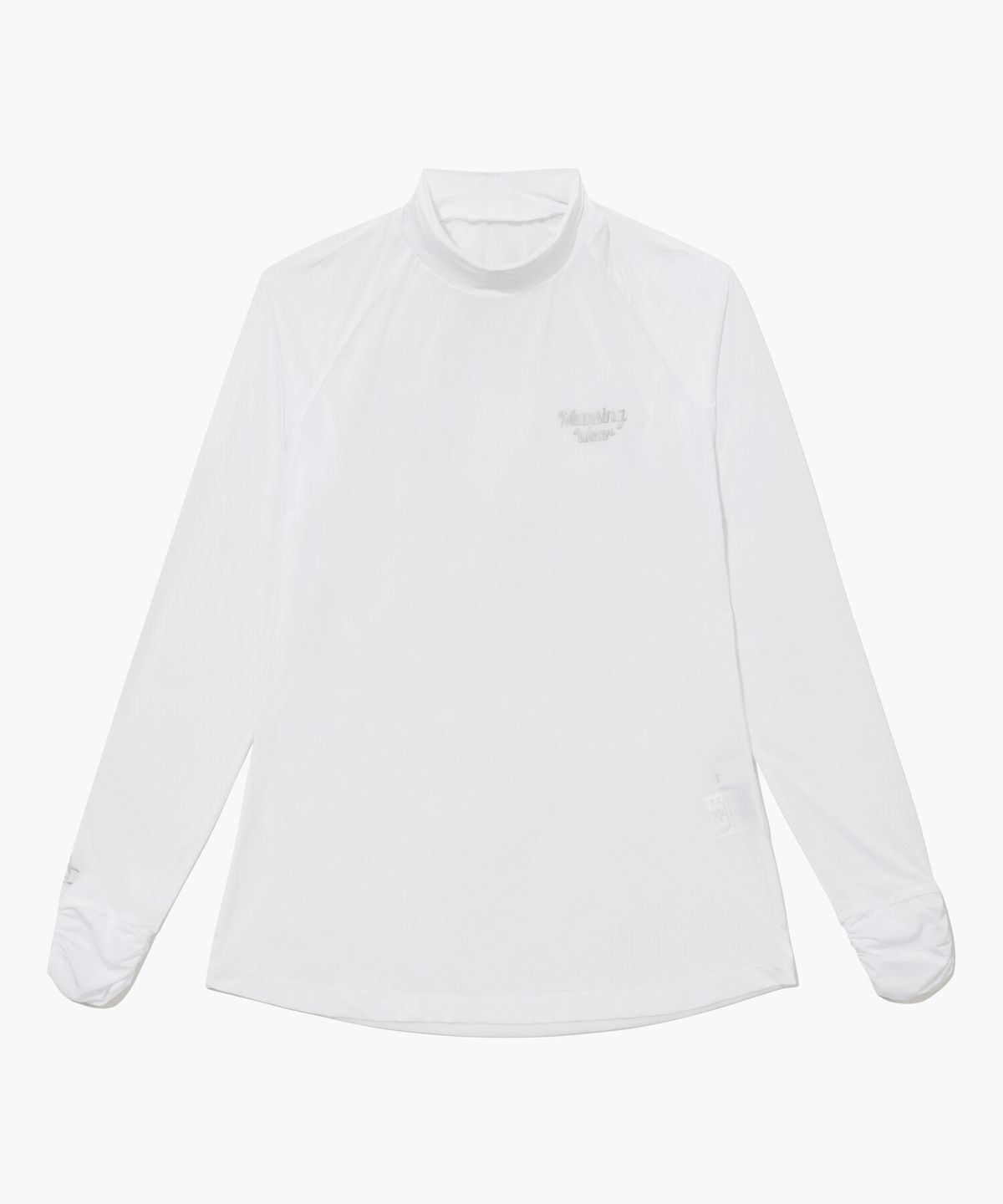 먼싱웨어(MUNSINGWEAR) 여성 메쉬 베이스레이어 화이트 MR222LIN41