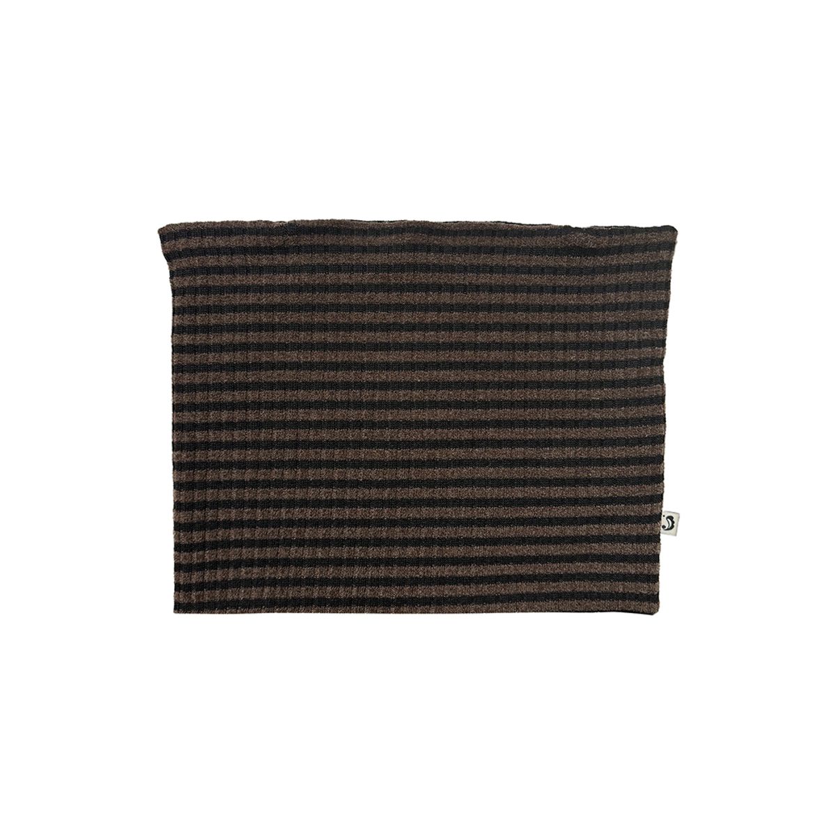 시오(SIO) STRIPE SQUARE BEANIE [BROWN]