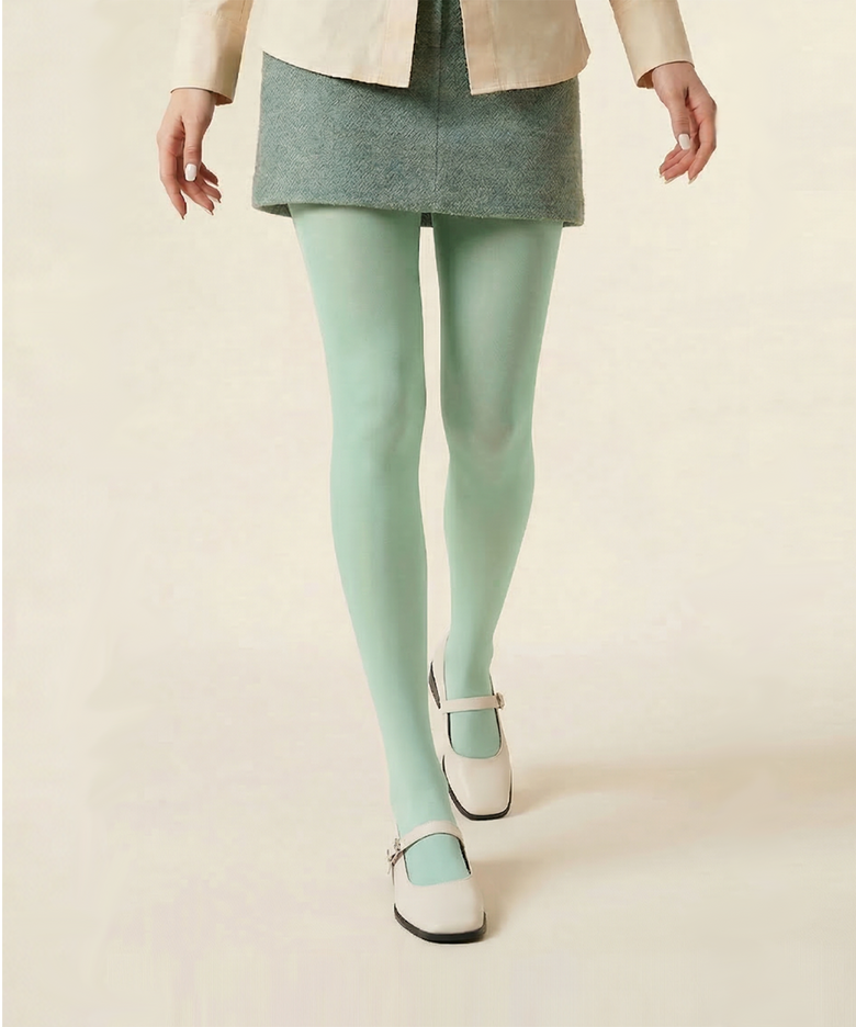 Basic Color Tights (mint)