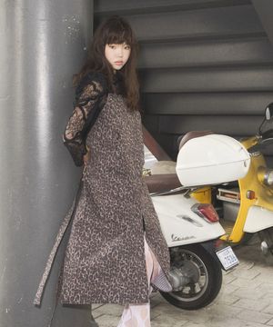 뮤티드 레오파드 에이프런 2color